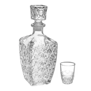 Καράφα Σερβιρίσματος Bormioli Rocco Γυάλινη Λικέρ 24.5cm με Πώμα