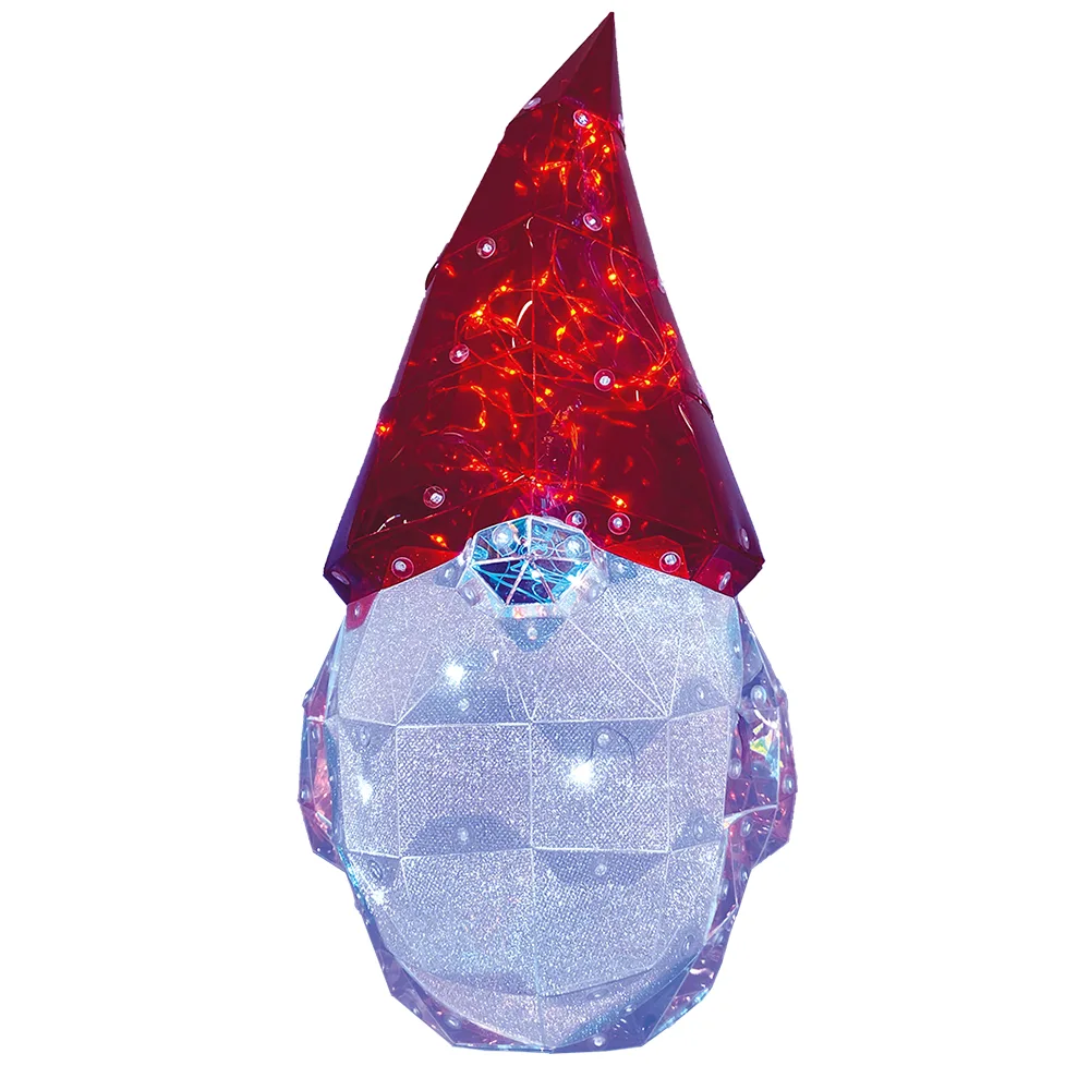 Διακοσμητικό Νάνος με LED Φωτισμό, Μπαταρία & USB – 32cm